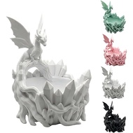 1 Piece 3D Printed Dragon Lair Catch All Bowl Gothic Style Jewelry Tray for Rings Dice Keys Coins Du