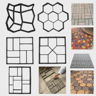 DIY Path Maker Paver Molds Stone Brick Concrete Mold Concrete Cement Walk Garden Path Paving Paver R