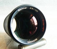 【悠悠山河】稀有 近新品 酒紅膜 Rollei-HFT Sonnar 135mm F2.8 Zeiss鏡片 QB9