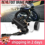 Ready Stock Honglai8 Folding Rear Foot Brake Hydraulic Master Cylinder Pump Reservoir for Motorbike 
