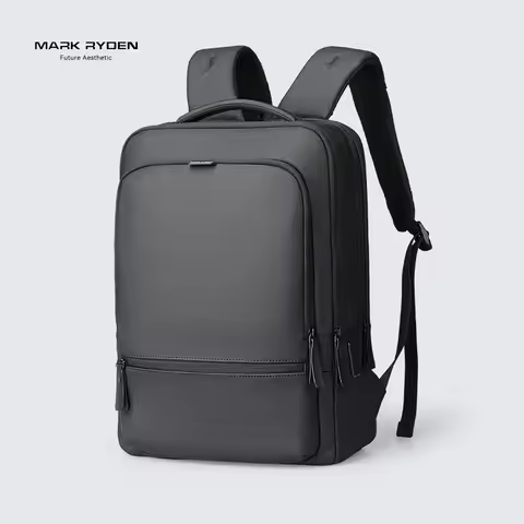 MARK RYDEN Man Backpack Multifunctional Laptop Bag Multi-layer Pockets School Backpack
