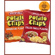 [Bundle of 5pkts] Jack n Jill Potato Chips - 15g/pack (Halal) BBQ / Salsa Chilli Jack 'n Jill Potato