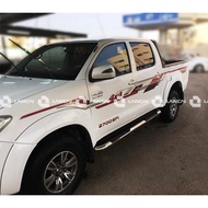 Car Color Strip Garland Suitable for 2011 Hynix hilux vigo 4X4 Body Waistline Sticker Factory Ready 