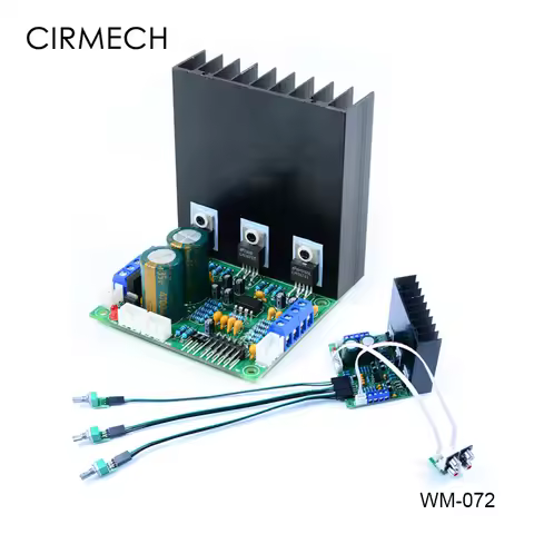 CIRMECH LM1875 hifi computer subwoofer 2.1 power amplifier board 3-channel speaker subwoofer sound p