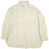 Pilgrim Surf+Supply 2023春夏系列 Celeste 薄紗襯衫，日本製造，薄紗軍裝襯衫，貨號：37-11-0258-594，自然BEAMS，長袖上衣。二手。 [Pilgrim Su