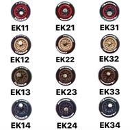 1:64 Enkei Plastic Tyre Long Axle for JDM Tomica Hot Wheels 1/64 Tayar Plastik Tire