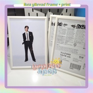 IKEA Yllevad Frame WITH PRINT 13x18 cm 5x7 in 21x30 cm A4 photo nct bts seventeen enhypen kpop