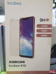 koobee K10原廠9H鋼化玻璃貼