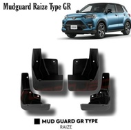 karpet penahan lumpur/ mudguard  mobil raize tipe GR