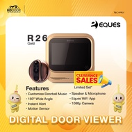 Eques R26 Digital Door Viewer | Gold - Stock Clearance Sale
