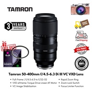 Tamron 50-400mm f/4.5-6.3 Di III VC VXD Full Frame Lens ( 3 Year Warranty )