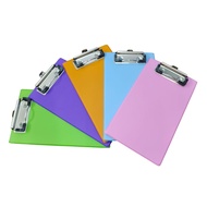 Plastic A6 Size Colour Clips Board ( 11cm x 20cm ) 1 pcs