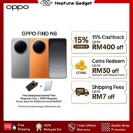 [NEW] OPPO Find N6 (16GB RAM + 512GB ROM) Foldable l Co - developed with HASSELBLAD l Al Phone