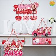 1PC Valentine's Day Wedding Car Love Small House Shape Door Hanging Pendants / Wedding Door Window Decoration Hanger Props