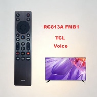 Suitable for RC813A FMB1 TCL intelligent Bluetooth voice TV remote control, universal for 2025 TCL 7