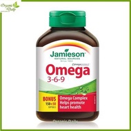 Jamieson - 健心奧米加 3-6-9 加量裝 200 粒 (包裝隨機提供)[平行進口] 此日期前最佳:2027年12月31日