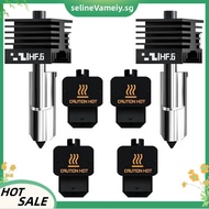 H2D High  Hotend 0.6mm Kit 2pcs for  Lab H2D with 2 Silicone Socks Print Head Kit, for Bamboo H2D Se