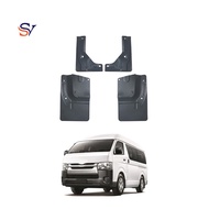 premium-Mudflap for Toyota HIACE 2005-2011 PP Material with Screw 100% Fit OEM 4 Pcs Bus Mud Flap