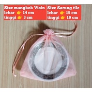 Visin Bowl tile cover / 15 x 19 cm