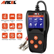 ANCEL BA201 12V Car Battery Tester Car Battery Analyzer 3-220Ah 100-2000 CCA Battery Load Tester Aut