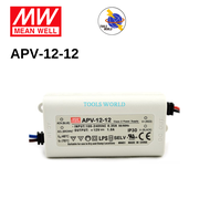 Mean Well APV-12-12 12V 12W 1A LED Driver Meanwell Power Supply ~ Original ~ 1 Year Warranty