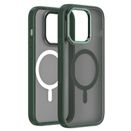 New WSKEN Magnetic Case for iPhone 14 Promax / 14 Pro Premium Translucent Shockproof Frosted Phone C