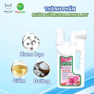 [M37] Minh Lady Flower Lotion Large Bottle 1.050ml Keeps Flowers Fresh for 3-4 Weeks, Fresh Colors, 