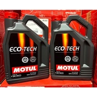 100% ORIGINAL MOTUL ECOTECH 0-20 3.5LITER  FULLY SYNTHETIC 10000 KM