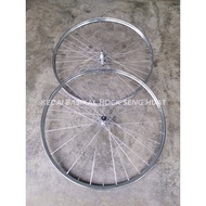 28 Inches Front/Rear Classic Bicycle Rim Rim Depan/Belakang Basikal Klasik Saiz 28 Inci