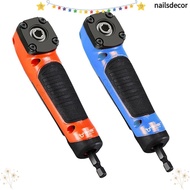 NAILSDECOR Electric Corner Screwdriver, Magnetic 90° Right Angle Right Angle Screwdriver,  Multifunc