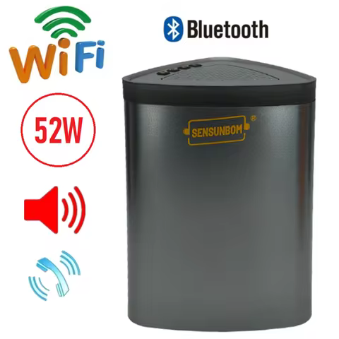 52W APP Remote Control Wifi Vibro Speaker Neighbor Bluetooth Wireless Subwoofer Portable Speakers Su