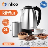 Electric Kettle | Stainless steel electric kettle| Electric Kettle | INFICO IEK-631 2L Stainless ste