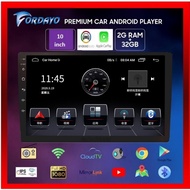 Fordayo Honda Hrv10 Inch car android player with silver casing 2+32GB plug n play carplay android auto 2+32GB