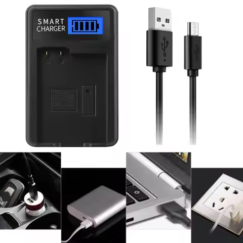 BP 511/EN EL14/EN EL15/EN EL19/EN EL20/EN-EL23 Battery Charger for Nikon P600 S810c P610 P610S P900S