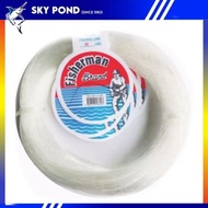 Fisherman Brand Leader Line Tali Perambut Tali Pancing White Tali Tangsi Leader Nylon Fishing Line (