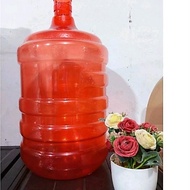 MERAH 19L Water Gallon 19 Liter Pet Gallon Red