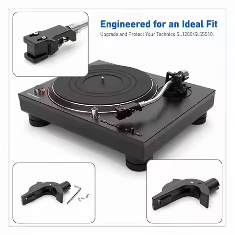 NEW Tonearm Base Headshell Rest for Technics SL-1200 SL-1210 MK2 MK3 MK5 M3D Vinyl Phonograph Replac