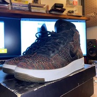 Nike Flyknit Air Force 1 us8 Multicolor