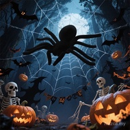 Halloween Spider, Outdoor Horror Props, Halloween Decoration, Haunted House Decoration