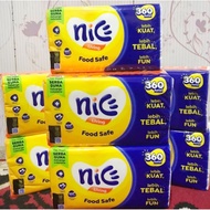 Package [7 pack] NICE facial tissue contains 360 strands, 2 ply thicker