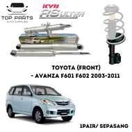 TOYOTA AVANZA 1.3 1.5 F601 F602 2003-2011 FRONT KYB KAYABA RS ULTRA ABSORBER GAS 1PAIR