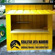 booth container gerobak kontainer