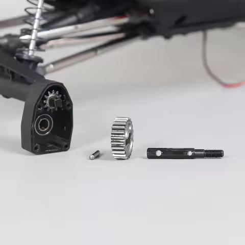 Hot Sale 4 Pcs Hard Steel Front Rear Portal Stub Axle Drive Gear Shaft For Axial Capra Currie F9 Axl