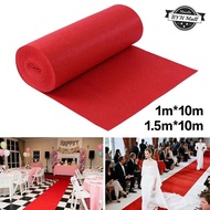 1.5m*10m Red Carpet For Graduation Wedding Aisle Runner Carpet For Events, Weddings, Exhibitions
