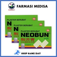 Neobun Plaster Plus Berubat 10s pelekat koyok pening sakit kepala