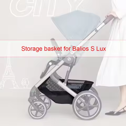 Stroller Shopping Basket For Cybex Balios S Lux Buggy Storage Bag Upgraded Type With Large Capacity 