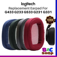 1Pair Logitech G433 G233 G533 G231 G331 Headset Replacement Earpads Cushion Earpad