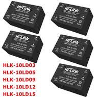 HLK-10LD03 10LD05 10LD09 10LD12 10LD15 AC-DC 10W 8.6W 220V to 3.3V 5V 9V 12V 15V Isolated Regulated 