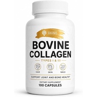 SIRUNES Bovine Collagen Supplements for Men and Women I Hydrolyzed Grass Fed Bovine Collagen Peptide