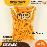 Spicy Balado Stick Snack 100GR Crispy Delicious Balado Stick/ TES Spicy Sweet Flavor Grilled Corn Sa
